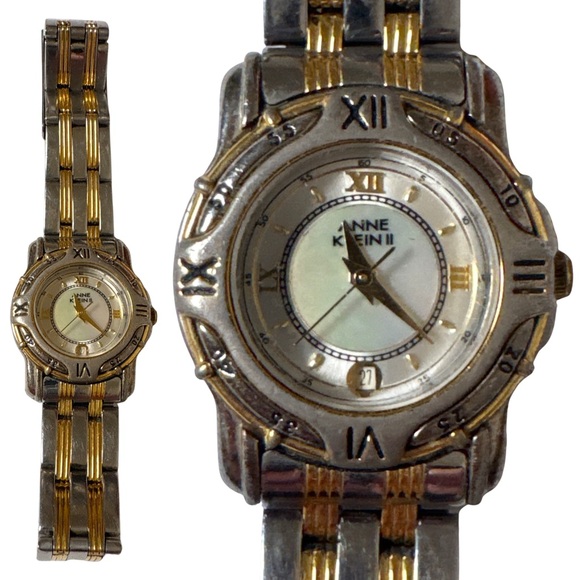 Anne Klein Gold and Silver Women's Watch - Picture 1 of 1